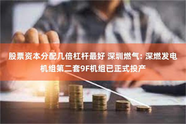 股票资本分配几倍杠杆最好 深圳燃气: 深燃发电机组第二套9F机组已正式投产