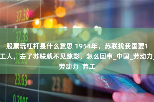 股票玩杠杆是什么意思 1954年，苏联找我国要100万工人，去了苏联就不见踪影，怎么回事_中国_劳动力_劳工